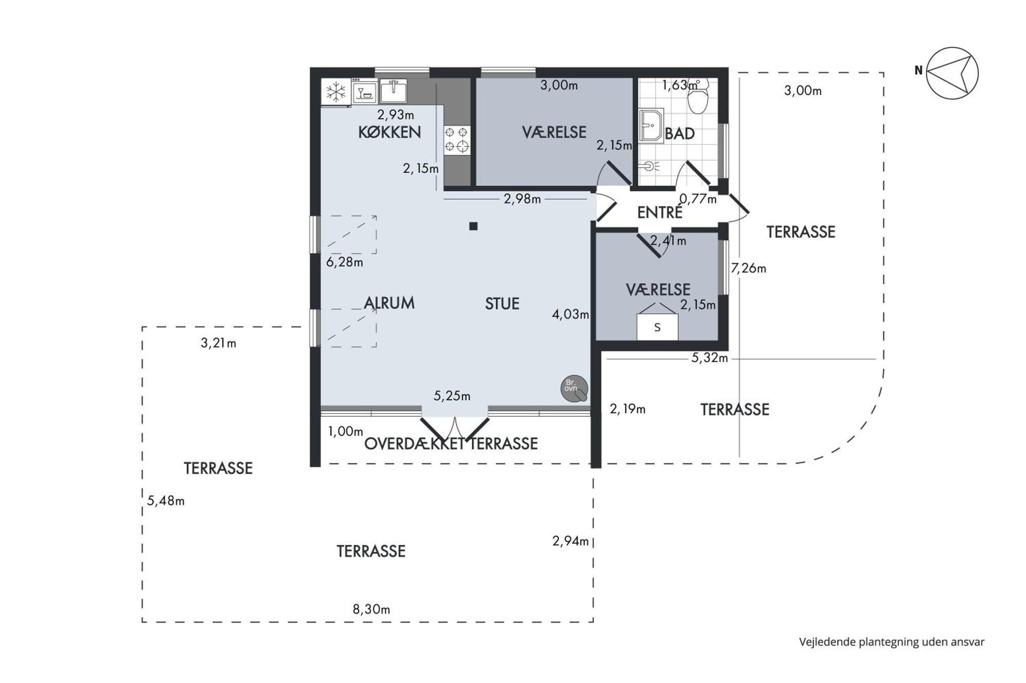 Beautiful Home In Knebel With 3 Bedrooms, Sauna And Internet Eksteriør billede