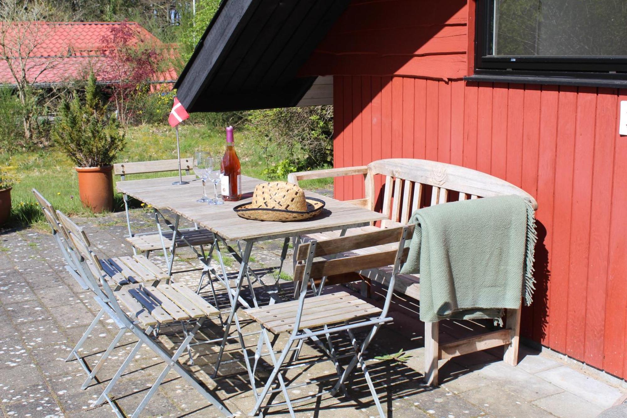 Beautiful Home In Knebel With 3 Bedrooms, Sauna And Internet Eksteriør billede